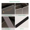 Sink Splash Guard (Upgraded Design) Transparent Acrylic (Frosted) Light Luxurious