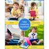 TEKFUN 2 Pack LCD Writing Tablet for Kids, 10 Inch