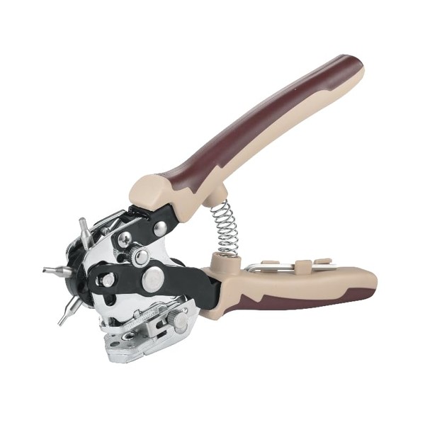 Leather Hole Punch Tools Revolving Punch Plier Kit,Heavy Duty Rotary