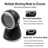 TEEMI 1D 2D Handsfree Presentation Barcode Scanner, One Megapixel High