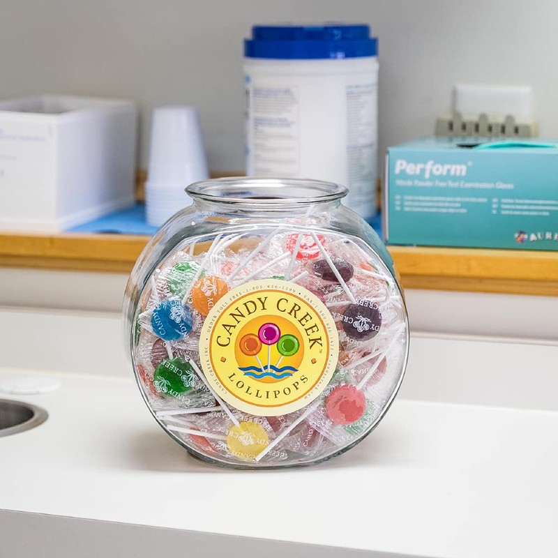 Classic 10 Fruit Flavor Lollipops by Candy Creek, 230 Count,