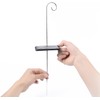 20 Pcs Silver 20cm Plant Label Hooks Markers Label Hanger