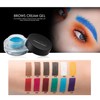 Melemando 12 Color Eyebrow Cream Colorful Smooth Eyebrow Pomade Gel