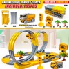 Flexible Electric Track Car Toy Set for Kids – Customizable