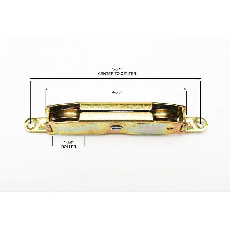 AmesburyTruth Truth Hardware 39.10 Sliding Patio Glass Door Tandem Roller