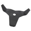 Black Weed Wacker Blades 3 Teeth Carbon Steel Brush Cutter
