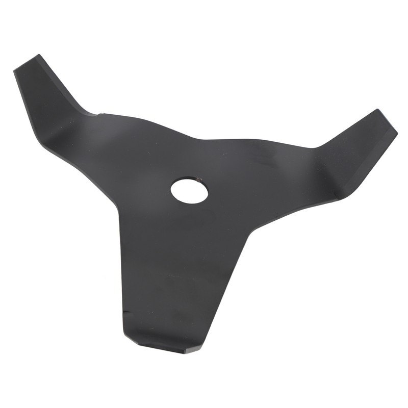 Black Weed Wacker Blades 3 Teeth Carbon Steel Brush Cutter