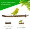 Kioiner 5 Pcs Wood Bird Perches, Natural Prickly Ash Wood