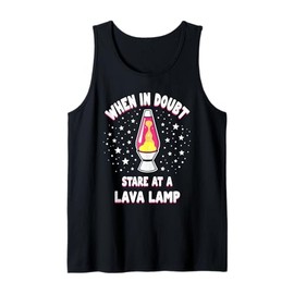 Lava Lamp Retro Aesthetic Psychedelic Groovy Vibes Tank Top