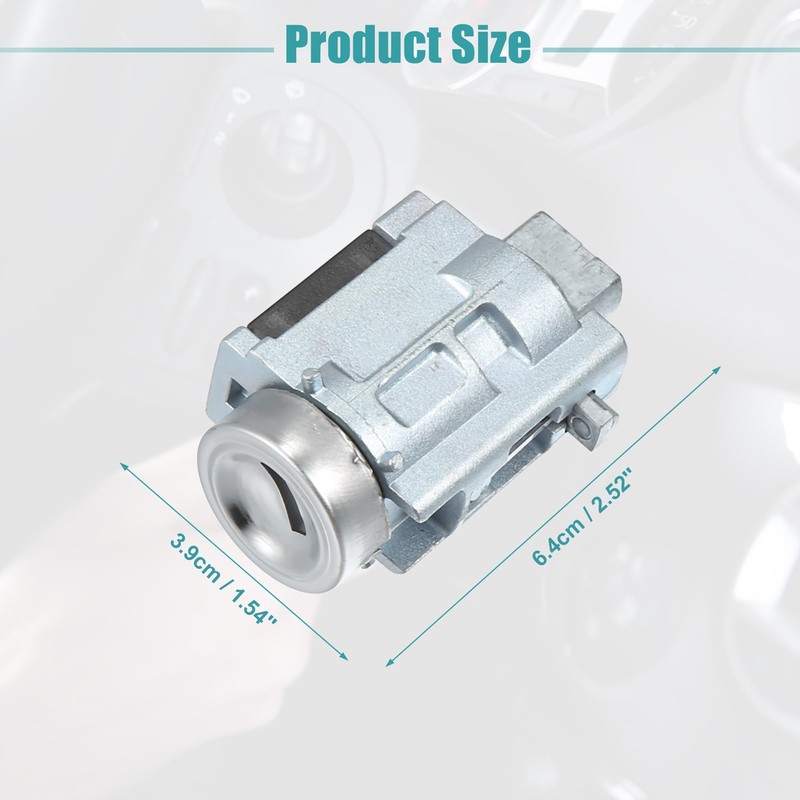 ACROPIX Ignition Switch Cylinder Lock Assembly for OlD-Smobile, In-trigue, Black,