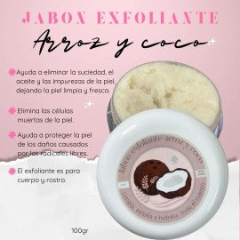 Exfoliante Natural Facial Y Corporal Aclara Y Suaviza