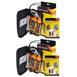 iMBAPrice - (2-Pack) Wire Tracker for Network (RJ45) UTP/STP/Cat5/Cat6 and Telephone (RJ11) Line Finder Diagnose Tone Tracer Cable Tester