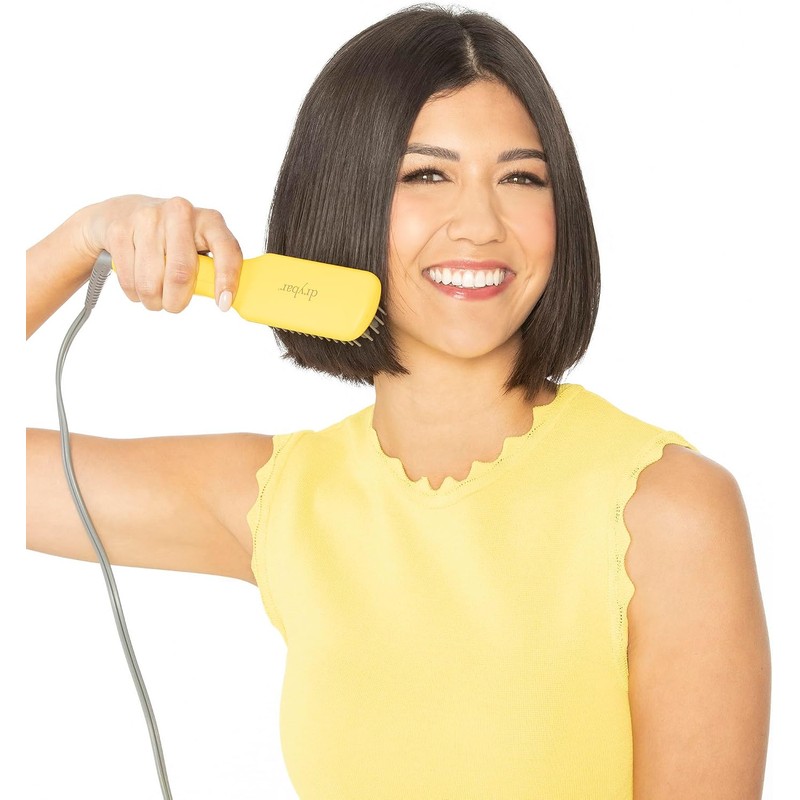 Drybar The Baby Brush Crush Mini Heated Straightening Brush, 1