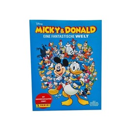 Panini Mickey & Donald Sticker Series "A Fantastic World" - 1x Sticker Album + 10x Sticker Bags
