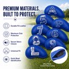 Office Themed Golf Iron Head Covers Set of 10, Leather