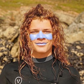 Sun Zapper Extreme Zinc Stick Blue Bay SPF 50 Protector Solar Mineral en Stick Mineral a base de zinc color AZUL 15g Alta protección solar UVAUVB con 
