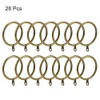 Sourcingmap Curtain Rings Metal 45mm Inner Dia Drapery Ring for