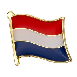 Netherlands Holland Flag Metal Enamel Pin Badge Lapel