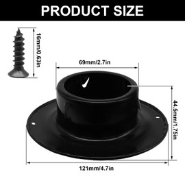 OSVJE 3 Inch Stainless Steel Air Vent Cover, 2 Pack