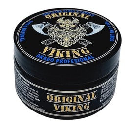 ORIGINAL VIKING Cera NATURAL SUPER FRESCA calidad Premium para Barba, Bigote y Cabello, Alta fijacin, Aroma Refrescante y Atractivo, Cruelty-Free,... 