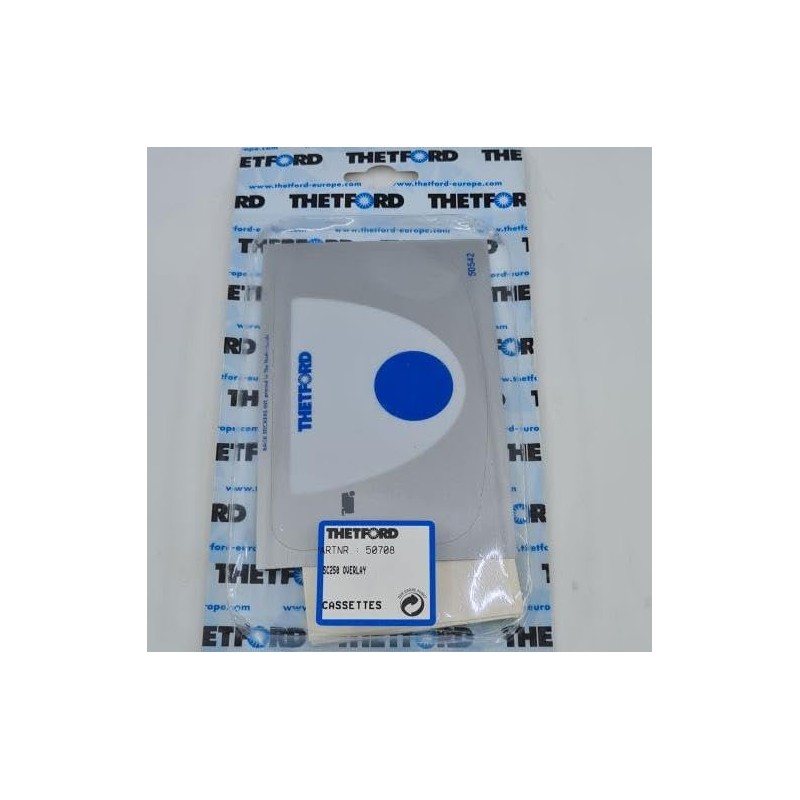 THETFORD SC250 Control Panel OVERLAY