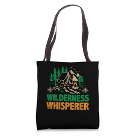 Wilderness Whisperer Camping Scouting Scouts Scout Tote Bag