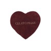 Gelato Pique PWGG241686 Women's RED F Heart Hand Towel, red