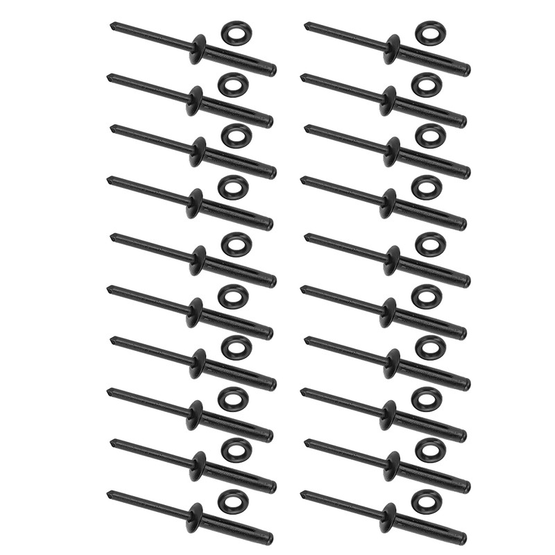 Aluminum Pad Eye Rivets Kit with O‑Shape Washers Waterproof Accessory