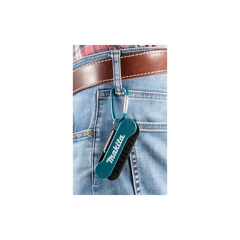 Makita E-12005 Impact Black Bit Set 10-Piece with Carabiner, PH,