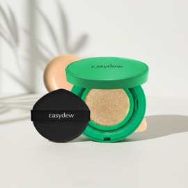 EasyDew Ezdew Mela Be Ampoule Cushion Full Size, 1 Piece, 22 Light Beige / 이지듀 멜라 비 앰플 쿠션 본품, 1개, 22 라이트베이지