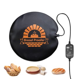 Bread Proofer Warming Mat - Sourdough Warming Mat Sourdough Dough Proofer for Fermenting with Thermostat Control Adjustable Temperature 59°F - 140°F (Round)