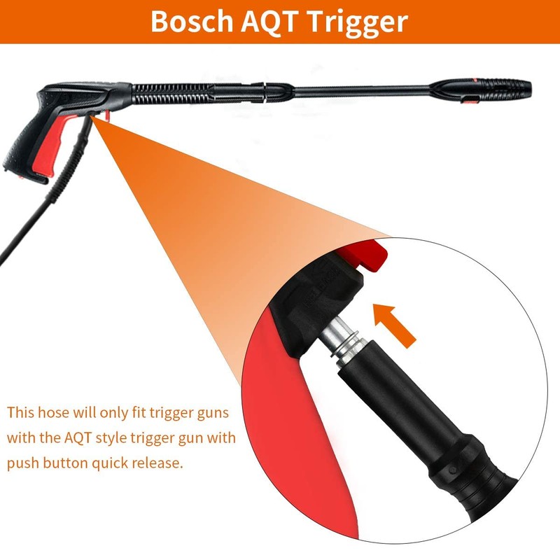 Fai Top 6M High Pressure Hose with Quick Connector Compatible