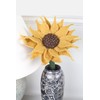 Pachamama Hand Felted Flower Decoration - Sunflower Design 1 Stem