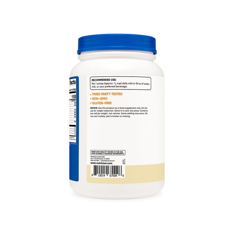 카제인 프로틴 2lb 바닐라맛 1병 Casein Protein 2lb Vanilla Flavor