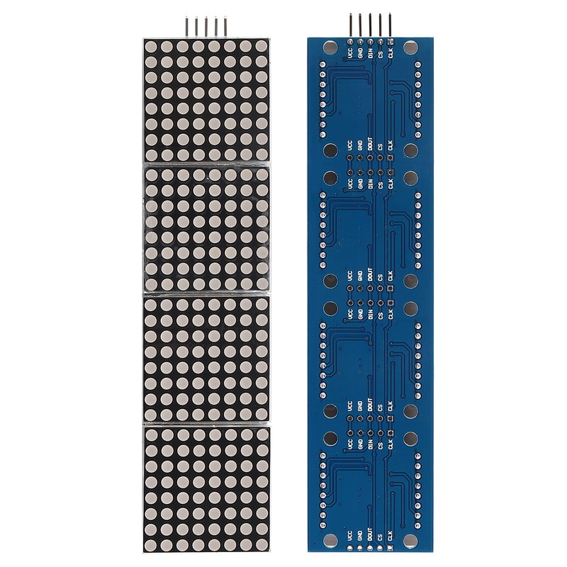 MAX7219 32x8 Dot Matrix Module 4 in 1 LED Display