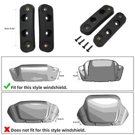 TCMT Windshield Bracket Riser Kits Fit For Harley 2023-2025 CVO Street Glide FLHXSE 2024-2025 Street Glide FLHX