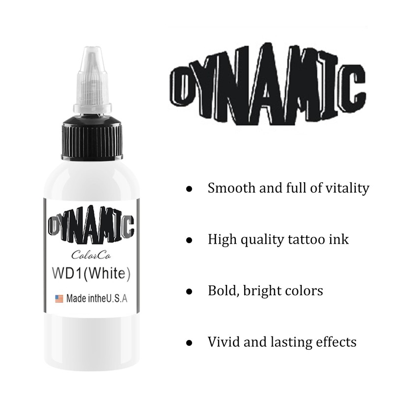 DLDN01 Ink, Tattoo Ink, White Tattoo Ink, Ultra White Ink,