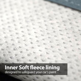 5 Layer Car Cover for Toyota Grand Highlander 2024-2025 SUV 4-Door, Semi Custom Fit Full Coverage Pollution, Dust, Sun, Snow, Rain, All Weather Protection, Breathable