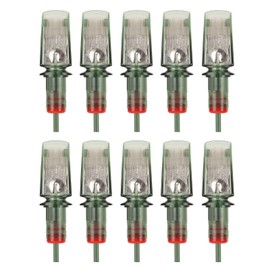 10pcs Curved Shading Needles Disposable Ultra Thin Curved RM Stainless Steel Shading Cartridge Needle 1235RM