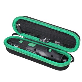 Tourmate Hard Storage Case for 7350-5 Cordless Rotary Tool - Travel Case for Tarlido/GOXAWEE/Saker/Cordless Rotary Tool Kit(Only Case) (Black&Green)