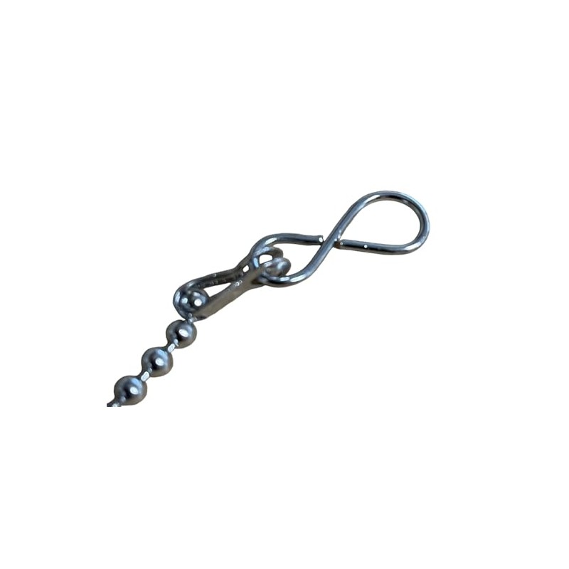 JAM2DAY Plug Chain with Stay - Chrome 260mm Chain for