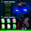 LED Armband Rechargeable for Running(2 Pack),Light Up Arm Bands for
