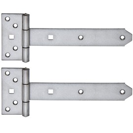 Alberts 327231 Cross Hinge with Riveted Pin Stainless Steel Band 192 x 34 mm Hinge 92 x 44 mm Set of 2