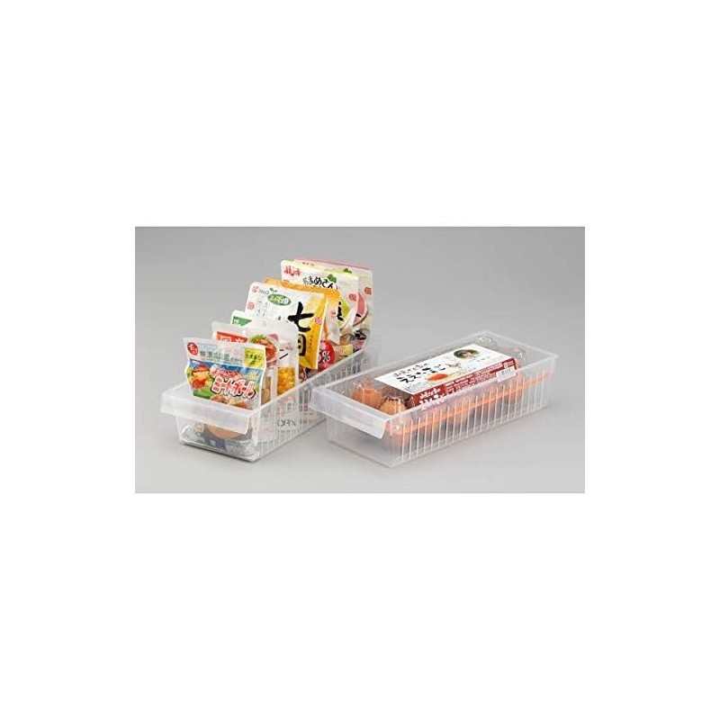 Inomata Chemical Co., Ltd. Storage Stocker, For Refrigerators, Wide 5.0