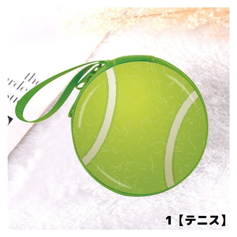 [Plus Nao] プラスナオ コインケース 小銭入れ 小物入れ ミニポーチ イヤホン収納 円型 丸型