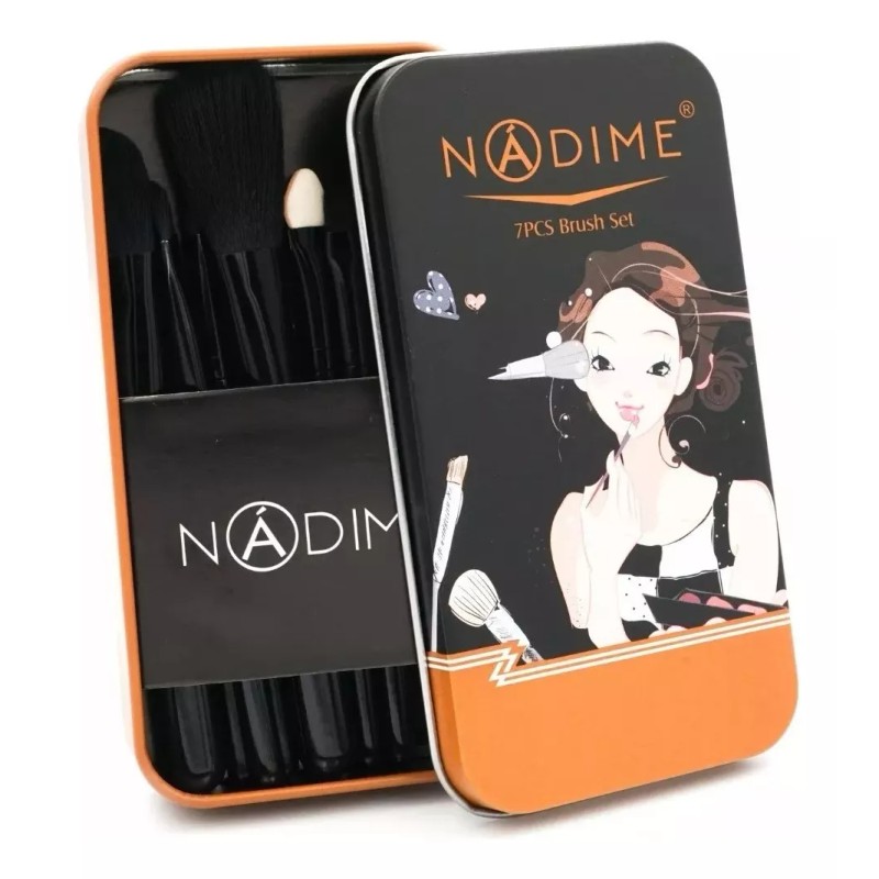 Bausse Set Brochas Profesionales Para Maquillaje Báusse Estuche 7pz