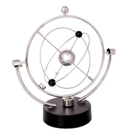 Unbranded Kinetic Orbital Revolving Gadget Perpetual Motion Desk Art Toy Office Decoration