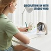 Small Bedroom Fan - Silent Desk Fan for Tables,Powerful Personal