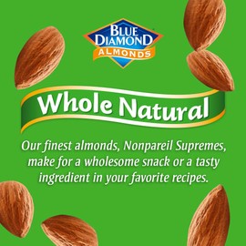 Blue Diamond Almonds, Whole Natural, 25 Ounce