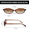 Gafas De Sol Rectangulares Con Estilo,Gafas De Sol Unisex De